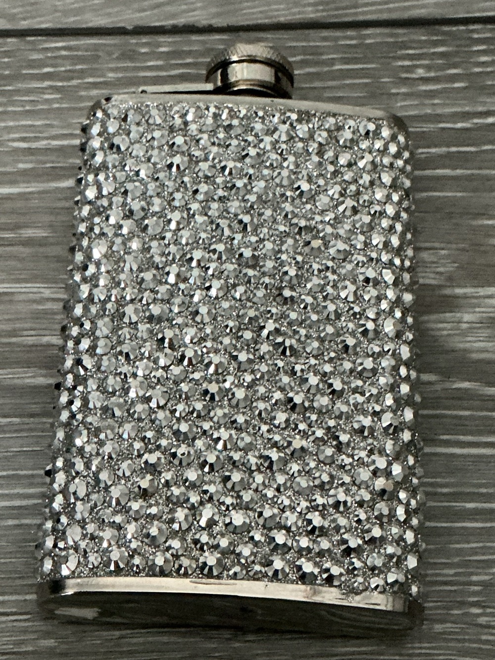 Blinged Out Stainless Steel Flask 5oz